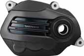 SHIMANO STEPS E6100 Jednostka napędowa SHIMANO STEPS DU-E6100 Zoptymalizowane mocowanie do ramy Zintegrowane połączenie z piastą z wewnętrznymi przełożeniami Di2 i przerzutką tylną Di2 (nie trzeba