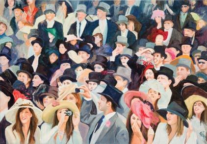 skop, Dubaj, 2014 r. akryl/płótno, 30 x 40 cm sygnowany p.d.