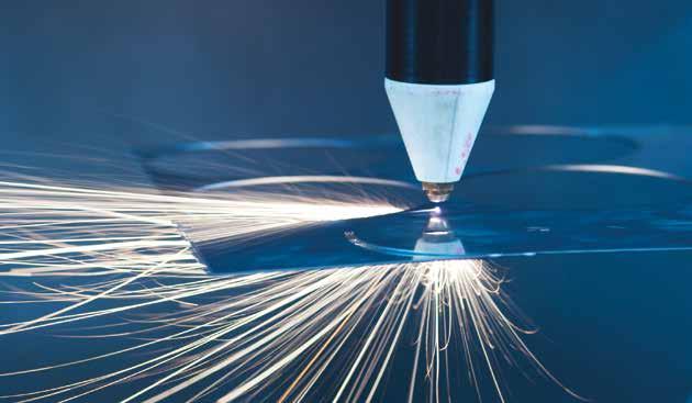 Układ BeamDirector maszyny LASERDYNE zapewnia ruch obrotowy