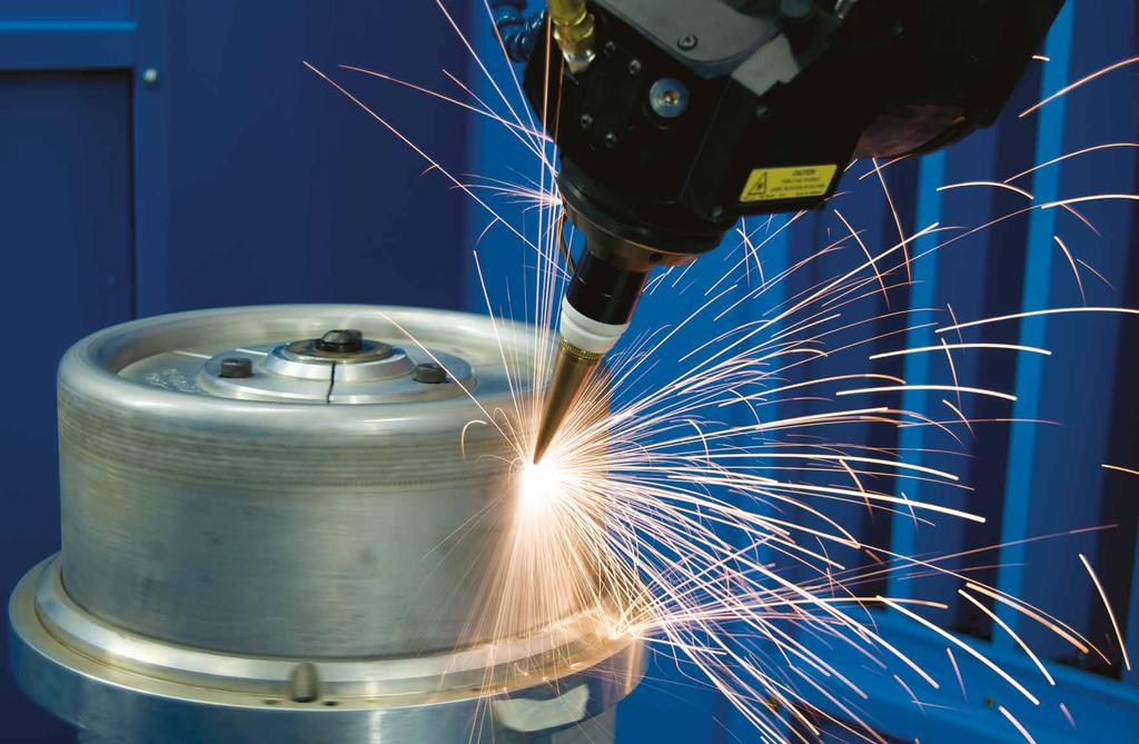 Kompaktowy profil LASERDYNE BeamDirector czyni maszynę