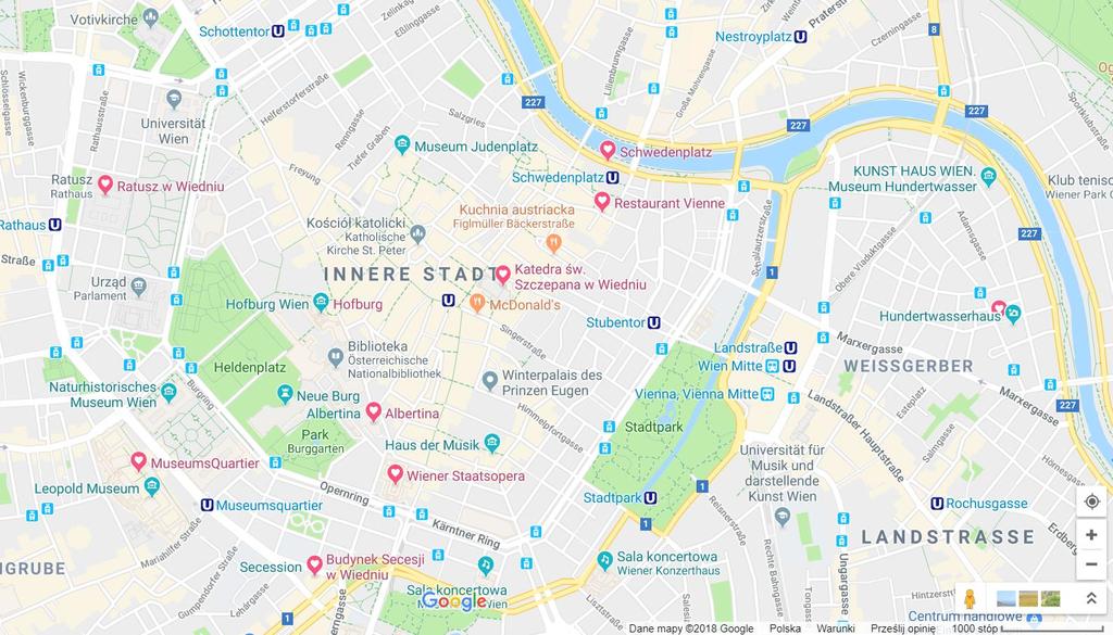 str 11 / 12 Kolejna atrakcją naszej wycieczki był przejazd słynnym Ringiem wokół Wiedeńskiej