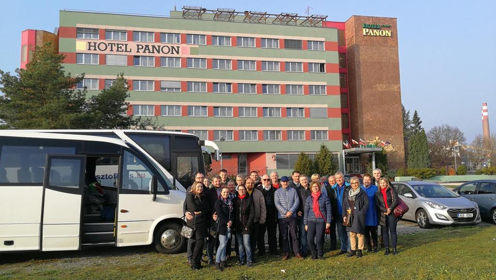Po kolacji udaliśmy się do Hotelu PANON w Hodoninie Następnego dnia po