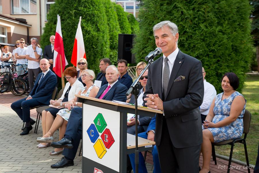 Fot. Jerzy Lech Powiatowa inauguracja szkolnego 2018/2019 roku 3 września uroczystą mszą świętą celebrowaną przez ks.