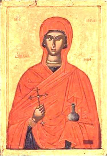 ŚWIĘTO ŚW. MARII MAGDALENY sobota, 22 lipca 2017 roku Według biblijnej relacji Maria pochodziła z Magdali wieży ryb nad Jeziorem Galilejskim,. Jezus wyrzucił z niej siedem złych duchów.