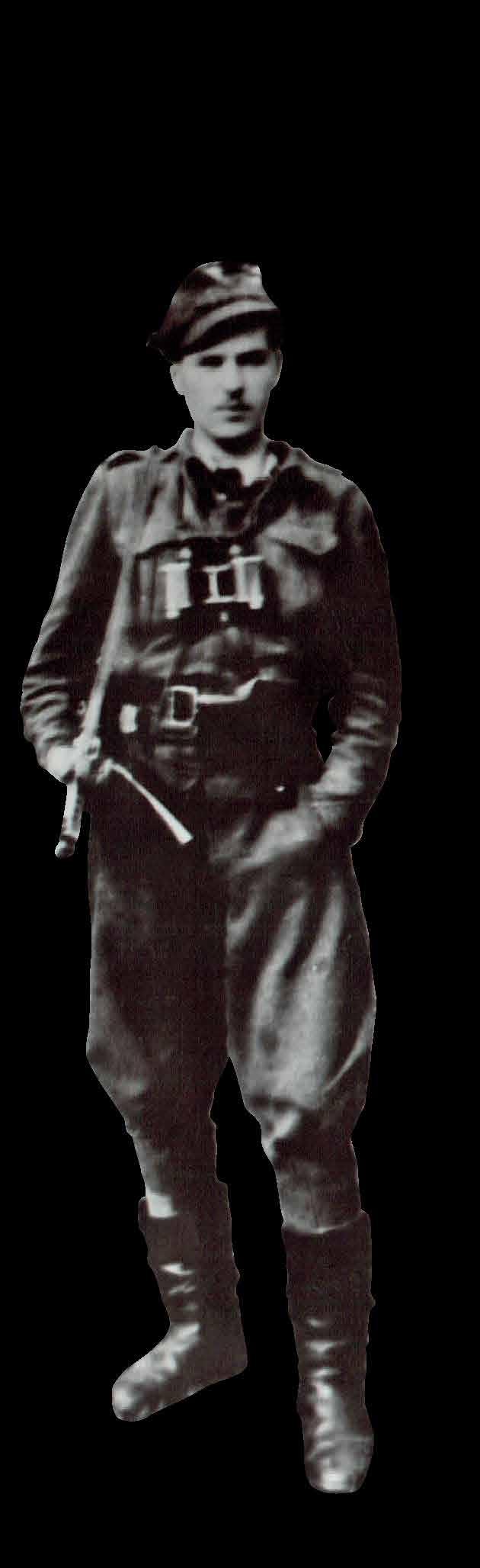 zdobywał powiatowe miasto Nowe Troki i brał udział w ataku na Wilno w trakcie operacji Ostra Brama. W 1945 r. dołączył do 5.