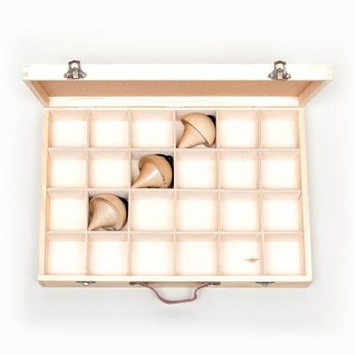 Product: Pudełko drewniane na 24 wahadła Model: PUD-005 Price: 61.
