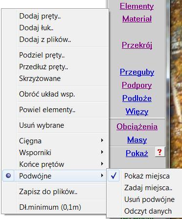 W takich prętach są obliczane siły wewnętrzne i naprężenia osobno dla każdego składnika.