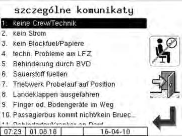 Podstawy 13 W zależności od używanego interfejsu, wyświetlany jest dodatkowy przycisk funkcyjny do wysyłania komunikatu OK (interfejs FOI) lub żądania okna dialogowego (interfejs BARTEC ).