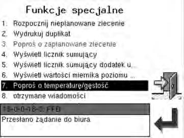 wartości bagnetu pomiarowego. 5.