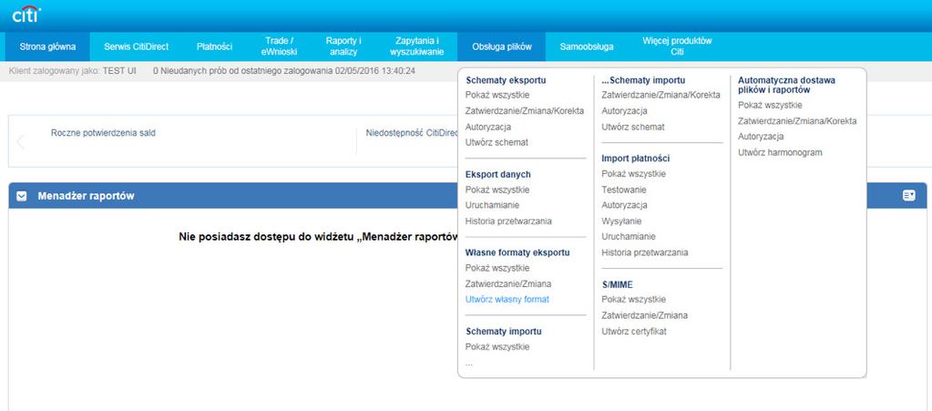 4. Tworzenie własnego formatu eksportu Jeżeli wbudowane formaty, takie jak np.