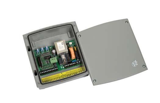 city9 Do bram przesuwnych Analogowa Regulacje i programowanie za pomoc¹ trimmer i dip switch Zasilanie dla 1 napêdu jednofazowego ¹cznik wtykowy do odbiornika radiowego modu³owego MR2 Sterowanie