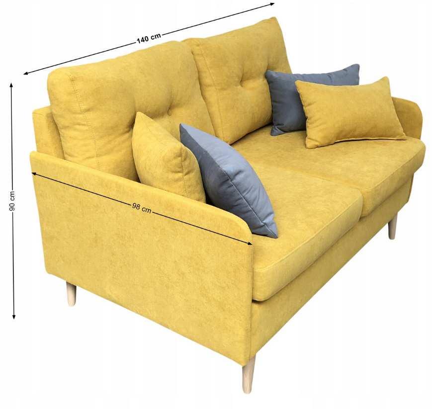Pakiet 3 - Sofa dwuosobowa Załącznik nr 3c - Sofa dwuosobowa o wymiarach max.