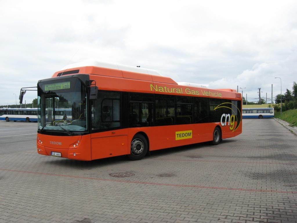 autobusów zasilanych CNG