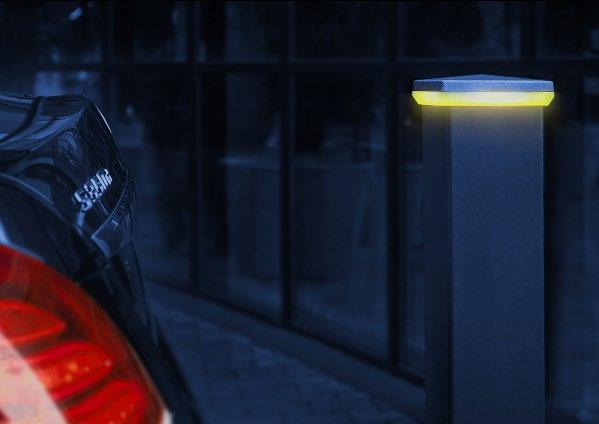 innowacja bezpieczeństwo użytkowania Twojego pojazdu Oświetlenie strefy parkingowej światło białe,