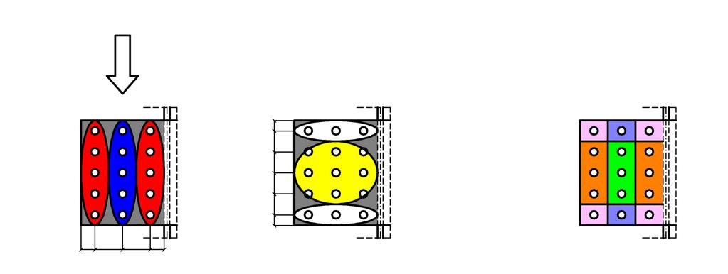 k 1 Pośrednie min(1,4 p 2 / d 0-1,7 ; 2,5) Skrajne min(2,8 e 2 / d 0-1,7 ; 2,5) EN 1993-1-8 tab 3.