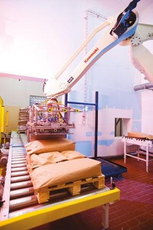DLA PEŁNEJ AUTOMATYZACJI PROCESU PAKOWANIA PROPONUJEMY KOMPLEKSOWE STANOWISKA PALETYZACJI ZINTEGROWANE Z NASZYMI