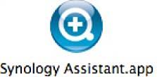 1-1566 3 Kliknij dwukrotnie plik Synology Assistant.app w wyświetlonym oknie.