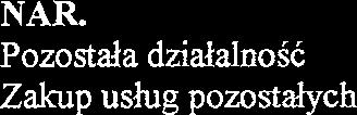 9 1 91 32 421 Nagrody i wydatki osobnie za.do wyn. Z&D aterialow i osaienie ( 66 ( Zakup inwestycyjny 65.' GOSPODARKA KOMUN. OCER. SROD.