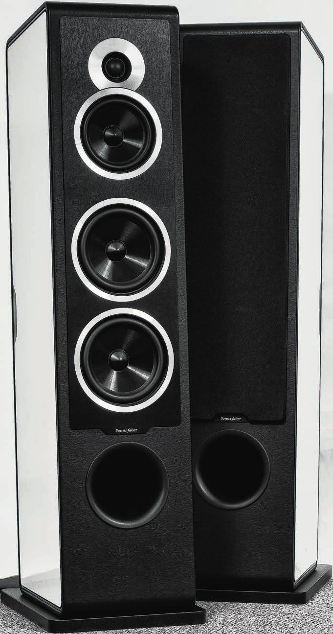 HI-FI Zespoły głośnikowe 9000 10 000 zł TEST Sonus Faber CHAMELEON T Każda z firm tego testu ma nie tylko swój własny charakter i renomę, oryginalną ofertę i rozwiązania, ale też znajduje się w innym
