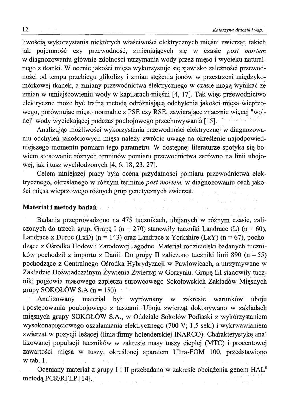 12 Katarzyna Antosik i wsp.