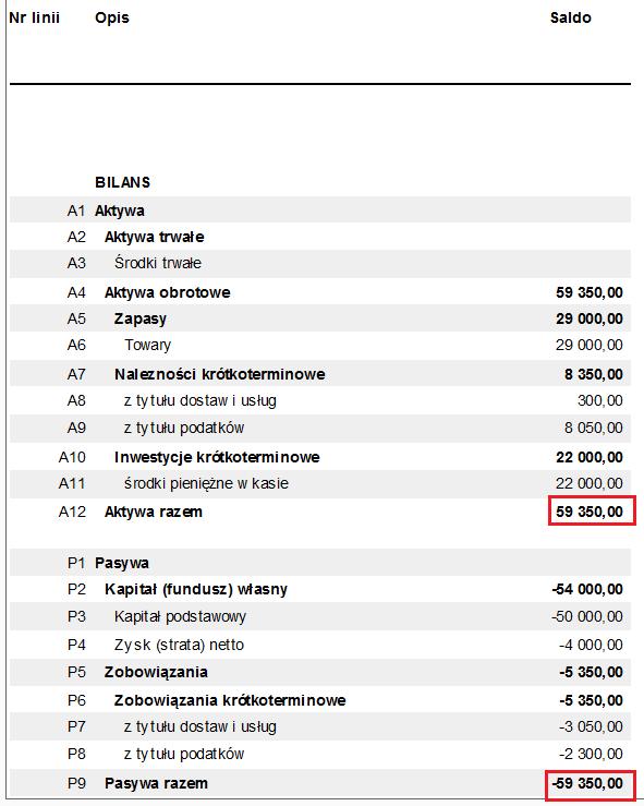 Wydruk jest możliwy poprzez klawisz Drukuj Podgląd w zakładce Akcje w