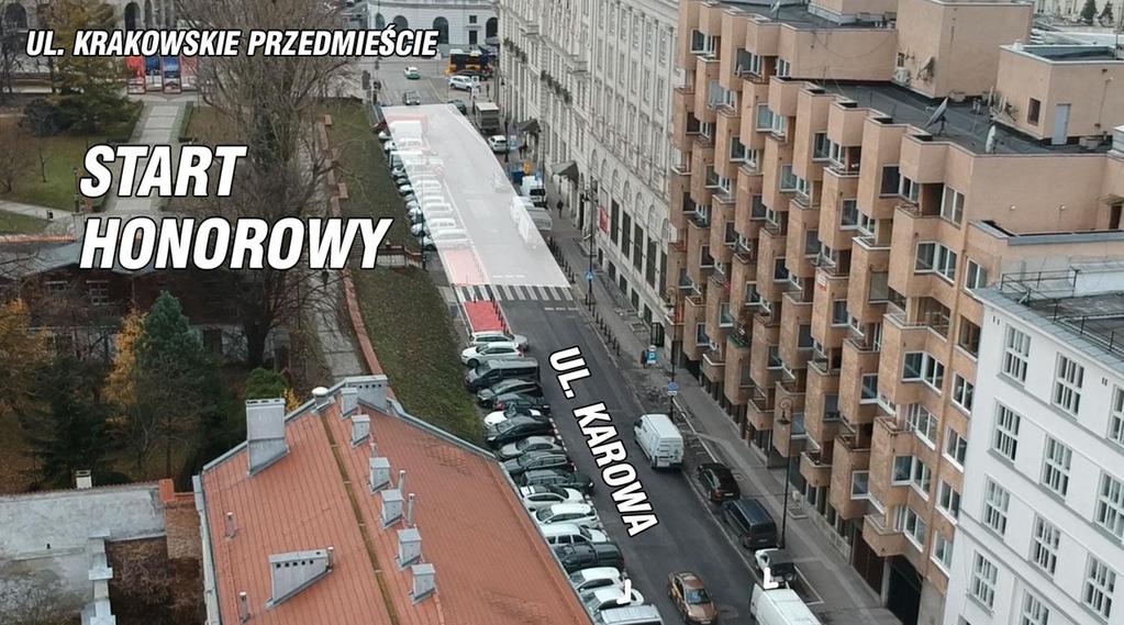 PRZEWODNIK DLA KIBICÓW START HONOROWY Oficjalny początek 56.