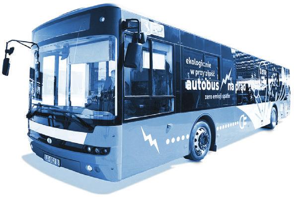 RAPORT PKPA 2018 ZASTOSOWANIE PALIW ALTERNATYWNYCH W TRANSPORCIE MIEJSKIM Ursus Ekovolt E70110 pierwszy autobus elektryczny wyprodukowany przez spółkę Ursus (produkowany od 2015 r.).