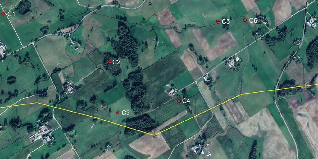 42 43 Rysunek 7 Przepięcie piorunowe w przypadku wyładowania w przewód fazowy obliczone przy użyciu wzoru (2) wyniosło U T = 2060 kv, natomiast w przypadku bezpośredniego wyładowania w przewód