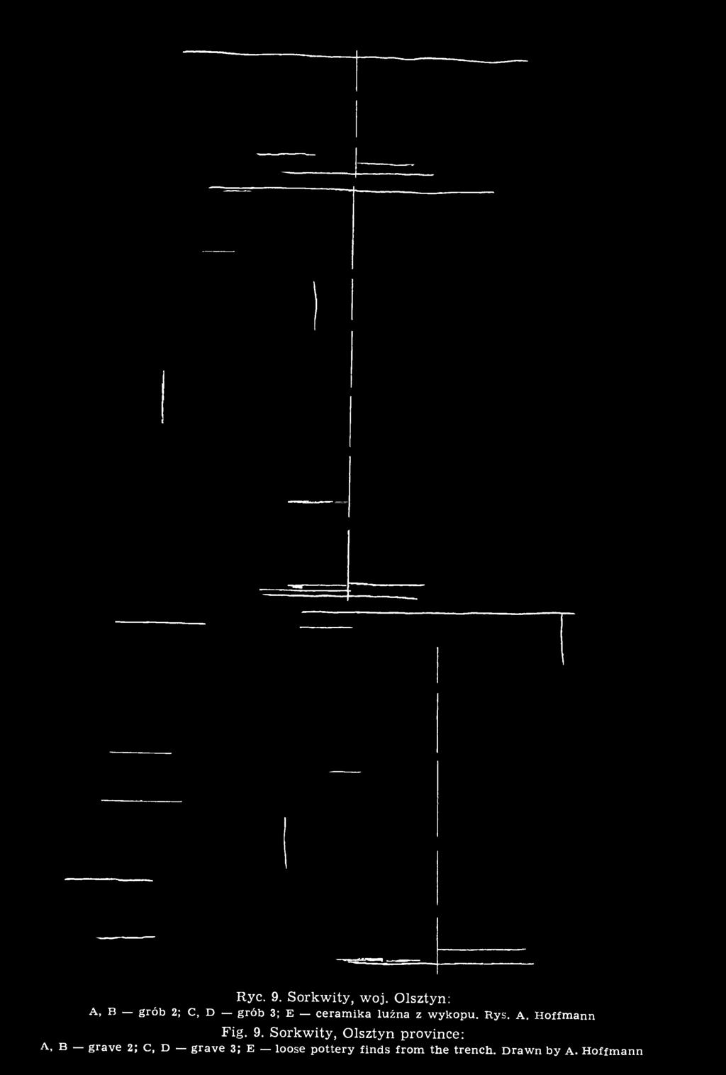 wykopu. Rys. A. Hoffmann Fig. 9.