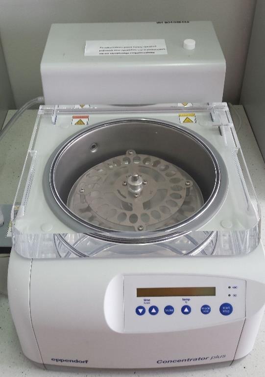 4. koncentrator próżniowy Eppendorf zakupiony ze środków