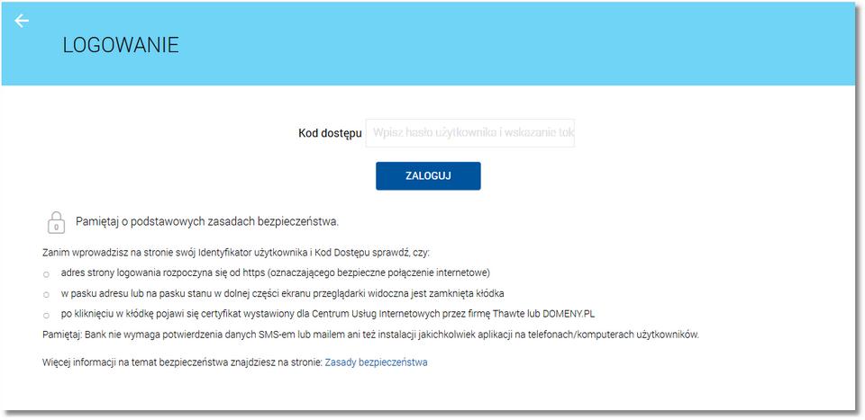 3. Logowanie do systemu 3.