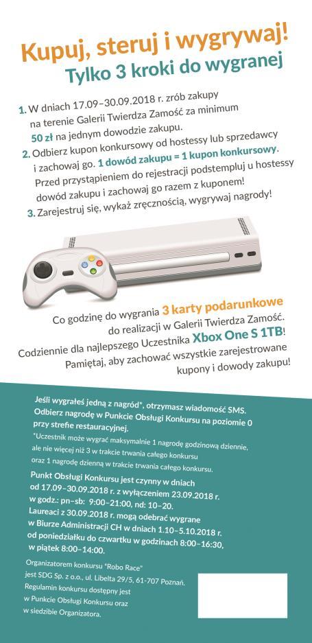 Załącznik nr 1- Wzór kuponu konkursowego Załącznik nr 2 - Lista sklepów biorących udział w konkursie LP.