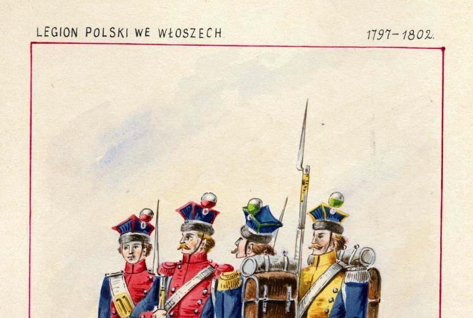 Dał nam przykład Bonaparte jak zwyciężać mamy Legiony Polskie we Włoszech W 1795 r. miał miejsce trzeci rozbiór, Polska zniknęła z mapy państw europejskich na 123 lata.