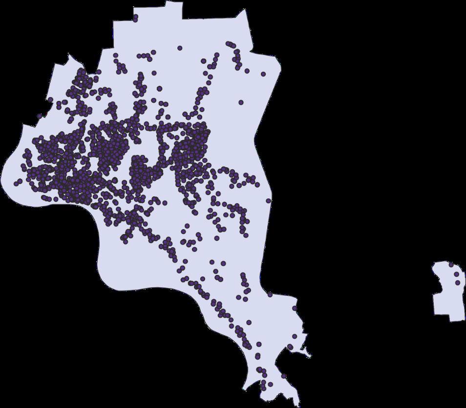 Mapa 6. Przedsiębiorstwa w układzie przestrzennym w 217 r. Wykres 18. Mieszkania oddane do użytkowania w 217 r.