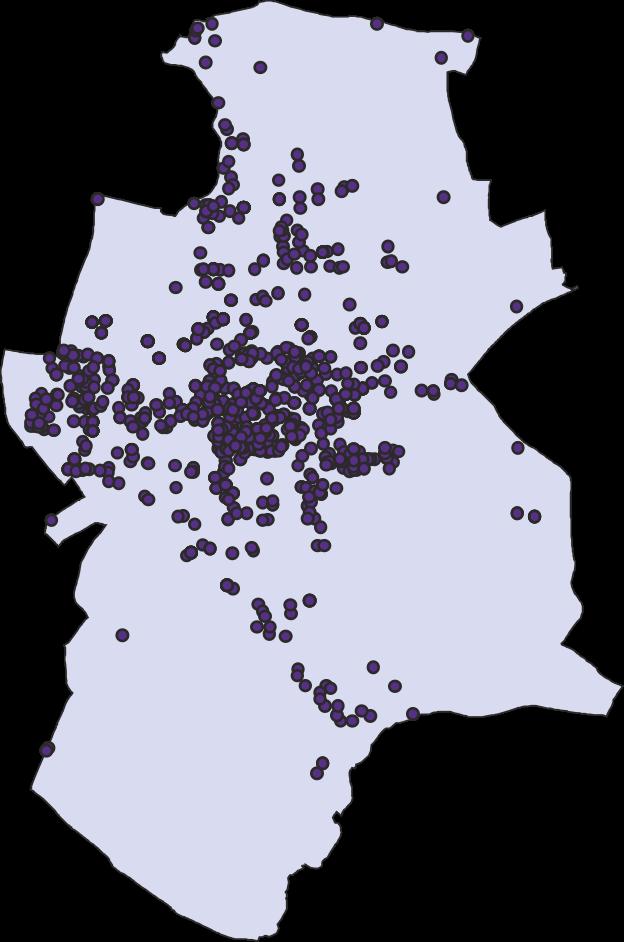 Mapa 7. Przedsiębiorstwa w układzie przestrzennym w 217 r. Wykres 21. Mieszkania oddane do użytkowania w 217 r.