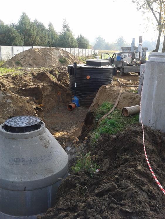 Budowa tłocznia PP1 w