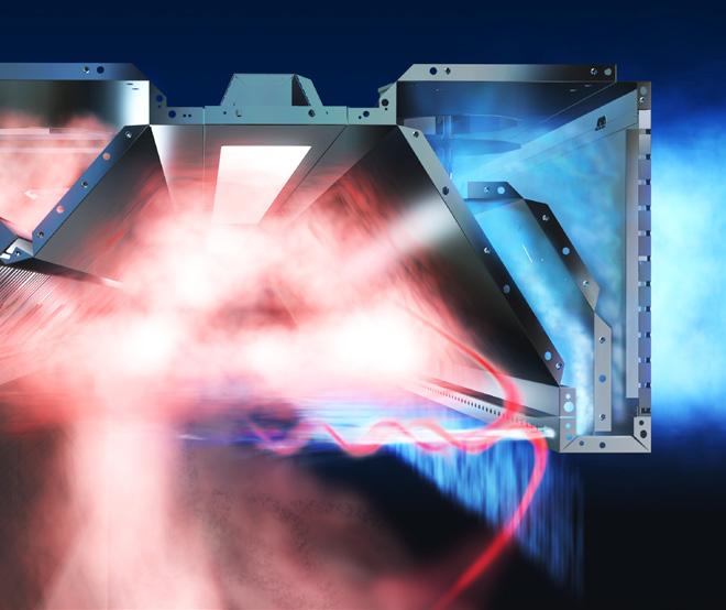 Technologia Capture Jet (okapy) OSZCZĘDNOŚĆ ENERGII Redukcja ilości powietrza wyciąganego o 30-40%.