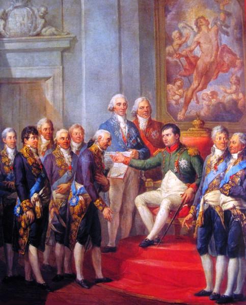 Marcello Bacciarelli, Nadanie Konstytucji Księstwa Warszawskiego przez Napoleona 22 lipca