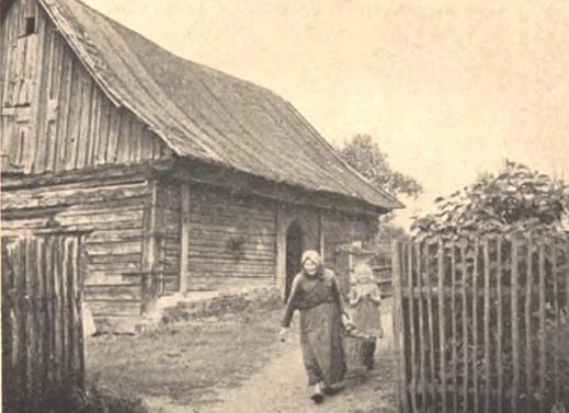 Śląsk prawdziwy 130 Bieda trzymała się u nas długo i uparcie. To zdjęcie zrobiono w 1942 r., gdzieś w okolicach Góry św. Anny. [źródło: Gross Strehlitzer Heimatkalender]. ( ) Pan v.