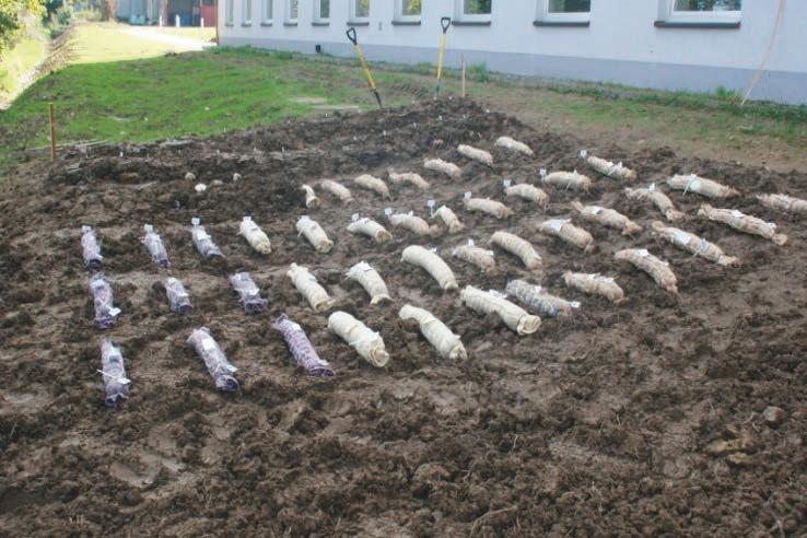 Dla wszystkich wymienionych materiałów wykonano badania właściwości fizycznych, mechanicznych oraz hydraulicznych zgodnie z obowiązującymi normami zharmonizowanymi.