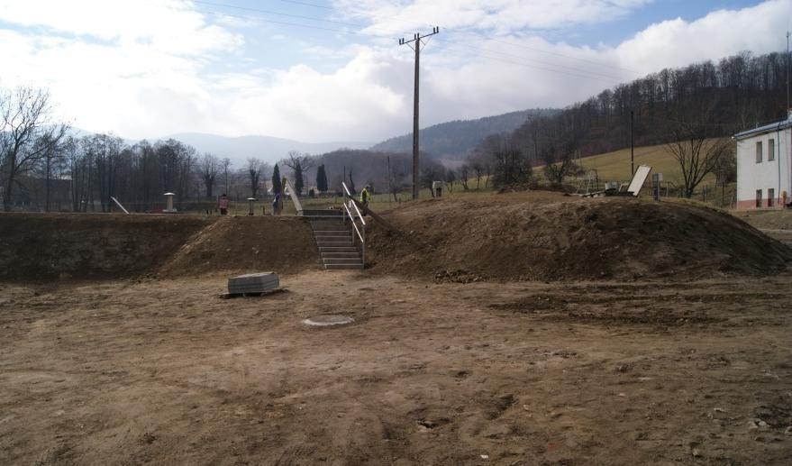 K11 PRZEBUDOWA SUW W KAMIONKACH W ramach zadania wybudowano zbiornik wody