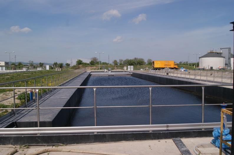 K18 ROZBUDOWA OCZYSZCZALNI ŚCIEKÓW W BIELAWIE ETAP II Wybudowano i wykonano montaż technologiczny dla komory pomiarowej osadu recyrkulowanego i nadmiernego KPORN.