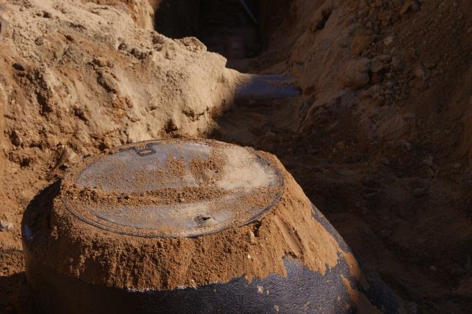 ramach zadania wykonano 0,43 km sieci i przyłączy kanalizacji