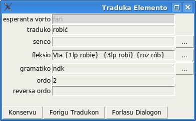 Dokumentaro de Programo Esperantilo 25 Redaktado de Traduka Vortaro lingvoj de traduka vortaro. Homoj povas ankaŭ kompreni la sencon kaj gramatikon.
