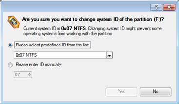 Predefined ID. Wybierz z listy wymagany identyfikator. Enter ID manually. Za pomocą strzałek ustaw wymaganą wartość identyfikatora. Musi być on 1-2 cyfrowym numerem szesnastkowym. 4.