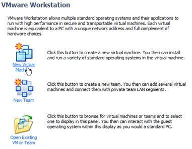 Podłączenie dysków wirtualnych do nowej maszyny wirtualnej Dla VMware Workstation Aby podłączyć dysk wirtualny VMware Workstation do nowej maszyny wirtualnej,