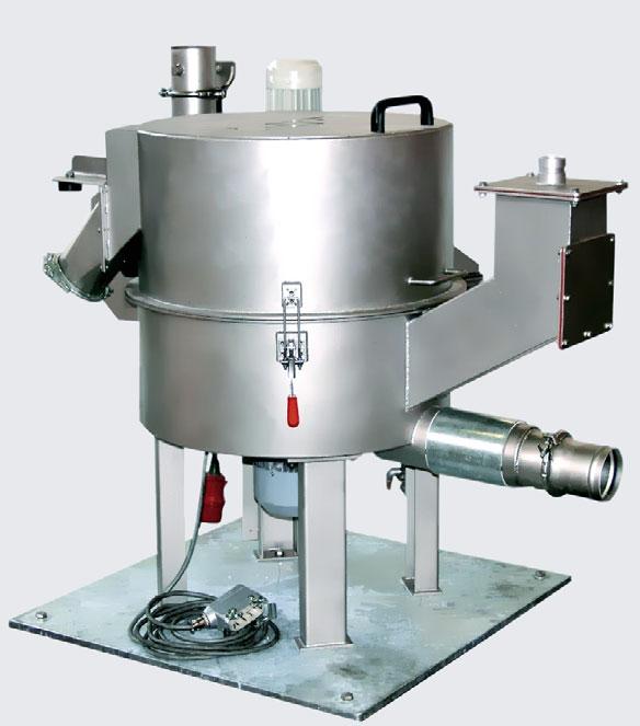 CENTRO CENTRIFUGAL DRYER Energy-efficient drying with minimal required space The CENTRO series of dryers is suitable for use with both SPHERO underwater pelletizing and M-USG and P-USG underwater