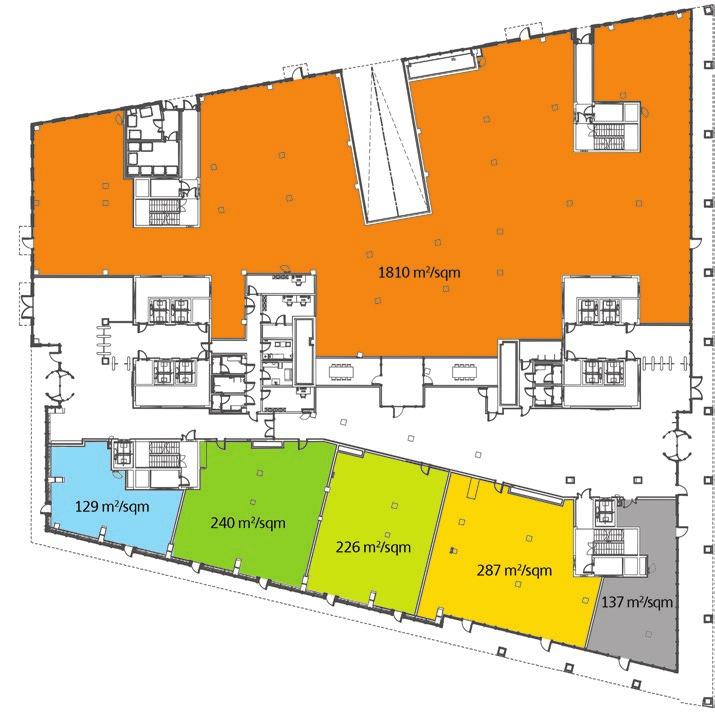 handlowa, najemca D Retail area, tenant D Powierzchnia handlowa, najemca
