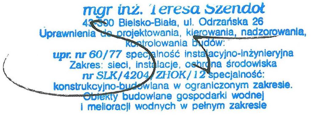 PROJEKT GEOTECHNICZNY DLA ZADANIA: BUDOWA SIECI WODOCIĄGOWEJ MAGISTRALNEJ WADOWICE- KLECZA DOLNA- I ETAP W RAMACH ZADANIA INWESTYCYJNEGO POD NAZWĄ ROZBUDOWA SYSTEMU WODOCIĄGOWO- KANALIZACYJNEGO ORAZ