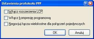 Wybieramy lewym przyciskiem Protokół internetowy (TCP/IP) a następnie naciskamy przycisk Właściwości. Pojawia się okno jak na Rys.